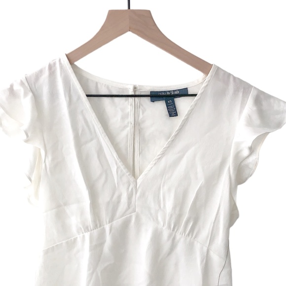 NWT MODCLOTH Just What I Needed Flutter Sleeve Top - Picture 3 of 12